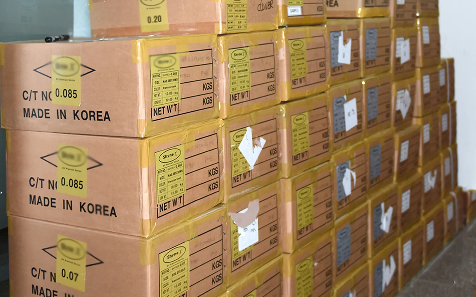 Lager für koreanische PBT-Fasern
